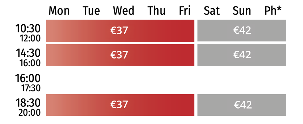 Schedule Bratislava to Vienna Twin City Liner